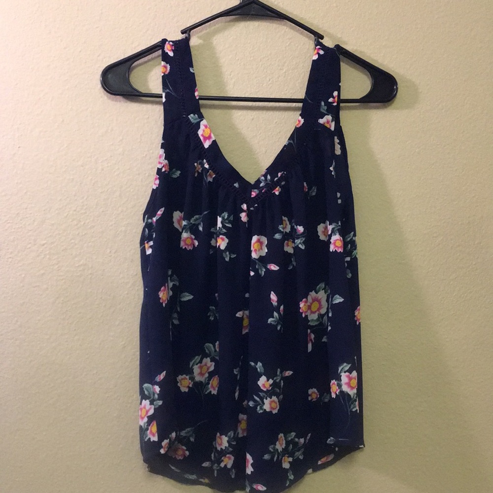 Flower tank top